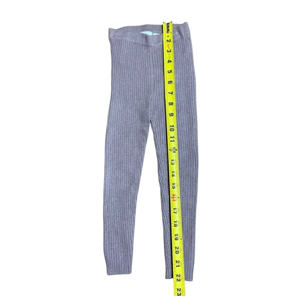 Zara| Kids Pink/Mauve Cashmere Knit Pullover and leggings set- Size 3-4 years